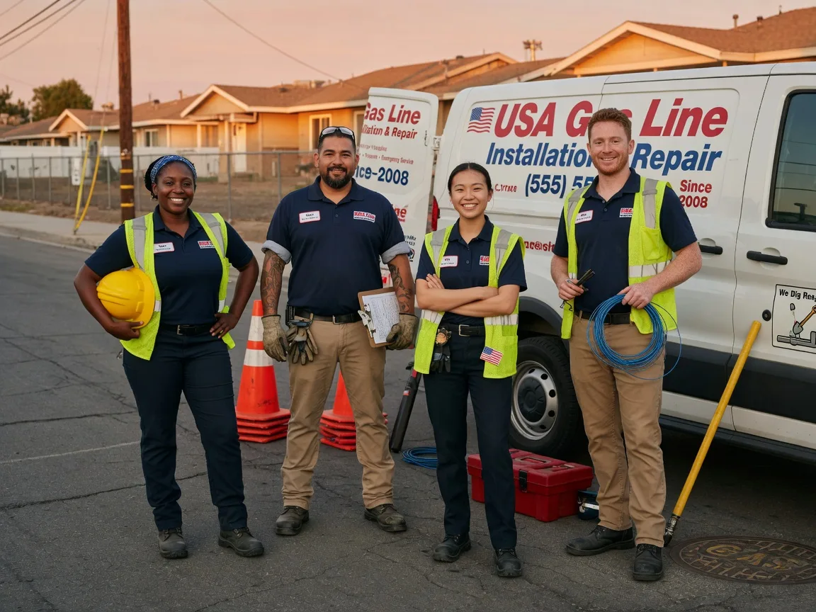 Gas Line Installation company in Crabtree, PA